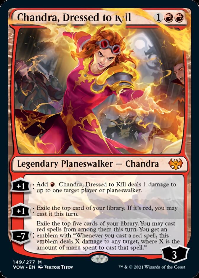 Chandra, Dressed to Kill [Innistrad: Crimson Vow] | Silver Goblin