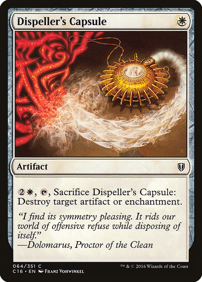 Dispeller's Capsule [Commander 2016] | Silver Goblin