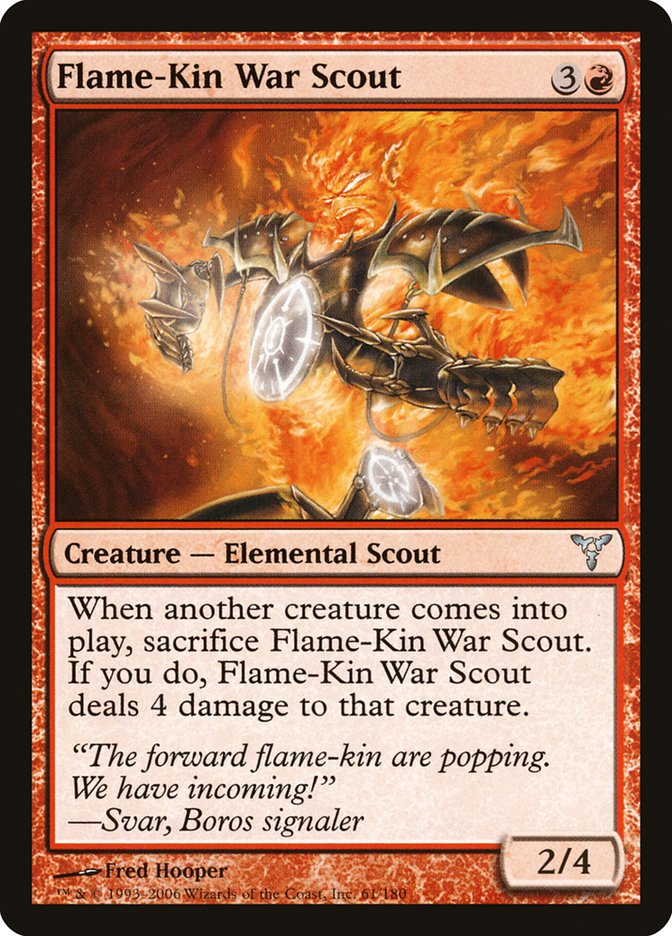 Flame-Kin War Scout [Dissension] | Silver Goblin