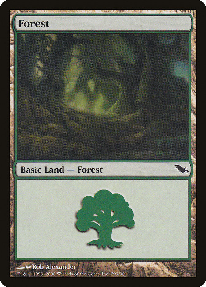 Forest (299) [Shadowmoor] | Silver Goblin