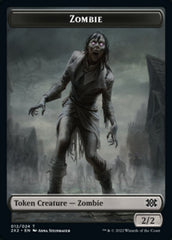 Zombie // Vampire Double-Sided Token [Double Masters 2022 Tokens] | Silver Goblin