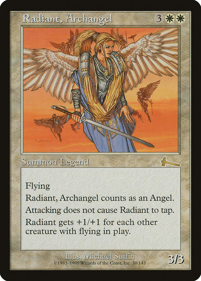 Radiant, Archangel [Urza's Legacy] | Silver Goblin