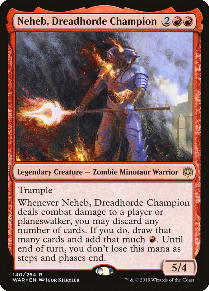 Neheb, Dreadhorde Champion [War of the Spark] | Silver Goblin