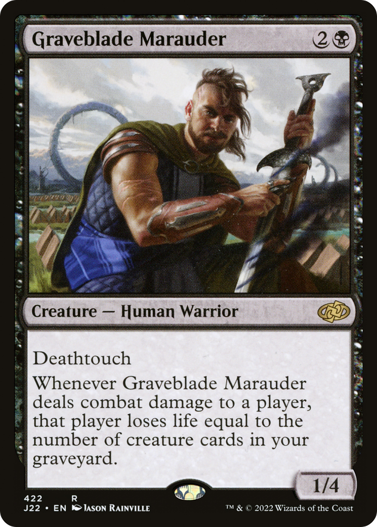 Graveblade Marauder [Jumpstart 2022] | Silver Goblin