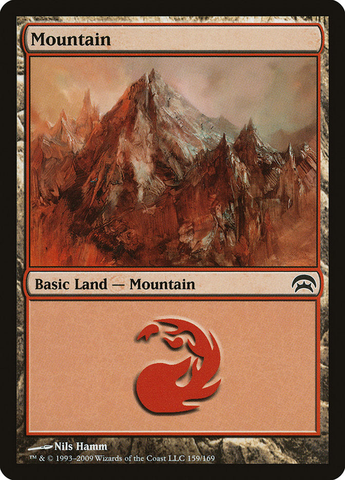 Mountain (159) [Planechase] | Silver Goblin