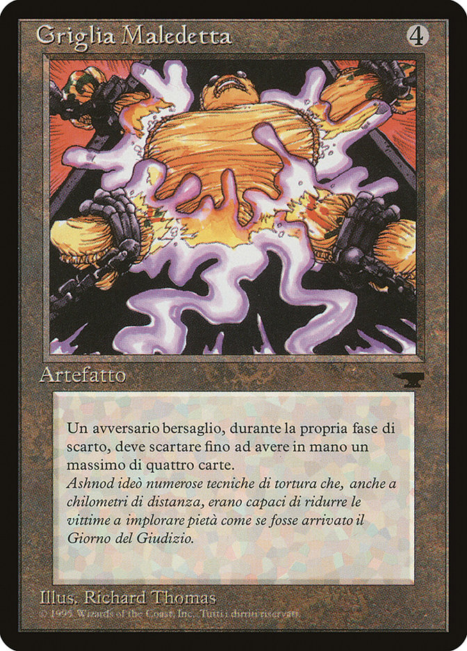 Cursed Rack (Italian) - "Griglia Maledetta" [Rinascimento] | Silver Goblin