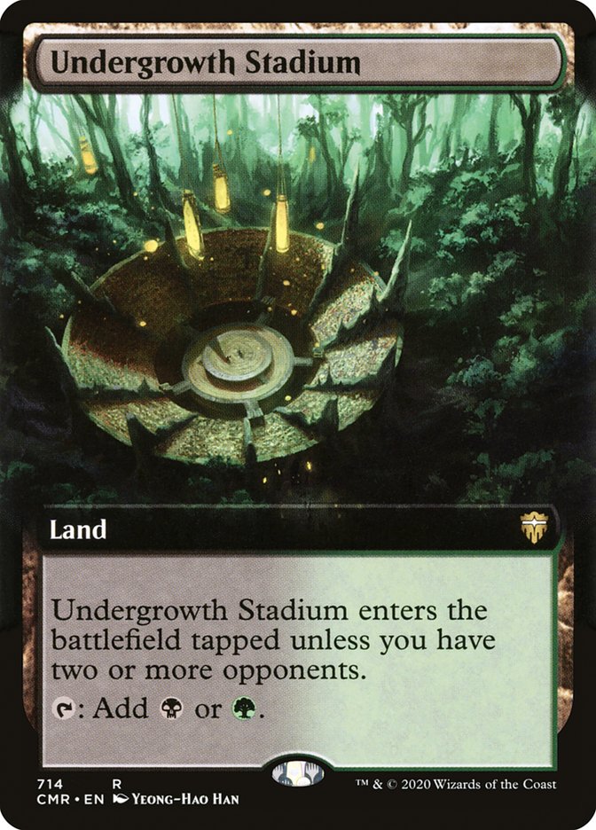 Undergrowth Stadium (Extended Art) [Commander Legends] | Silver Goblin