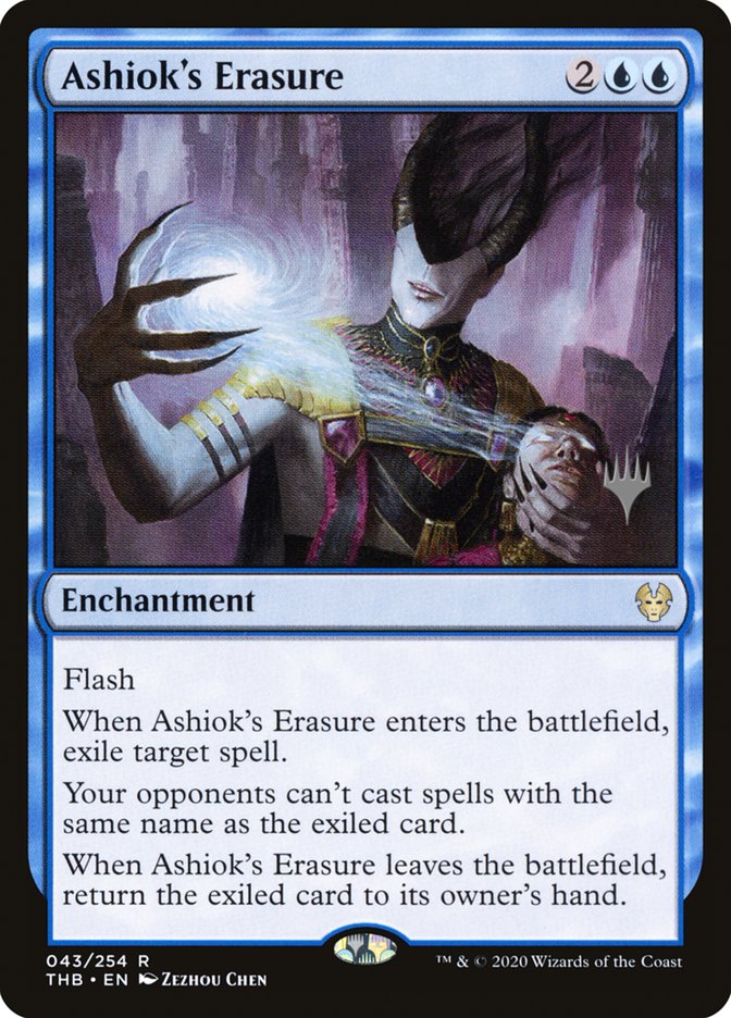 Ashiok's Erasure (Promo Pack) [Theros Beyond Death Promos] | Silver Goblin