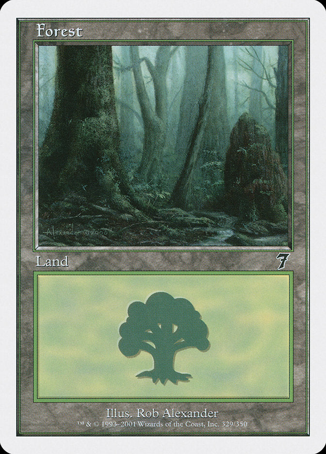 Forest (329) [Seventh Edition] | Silver Goblin