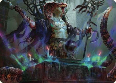 Sivriss, Nightmare Speaker Art Card (32) [Commander Legends: Battle for Baldur's Gate Art Series] | Silver Goblin