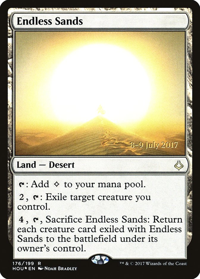 Endless Sands [Hour of Devastation Prerelease Promos] | Silver Goblin