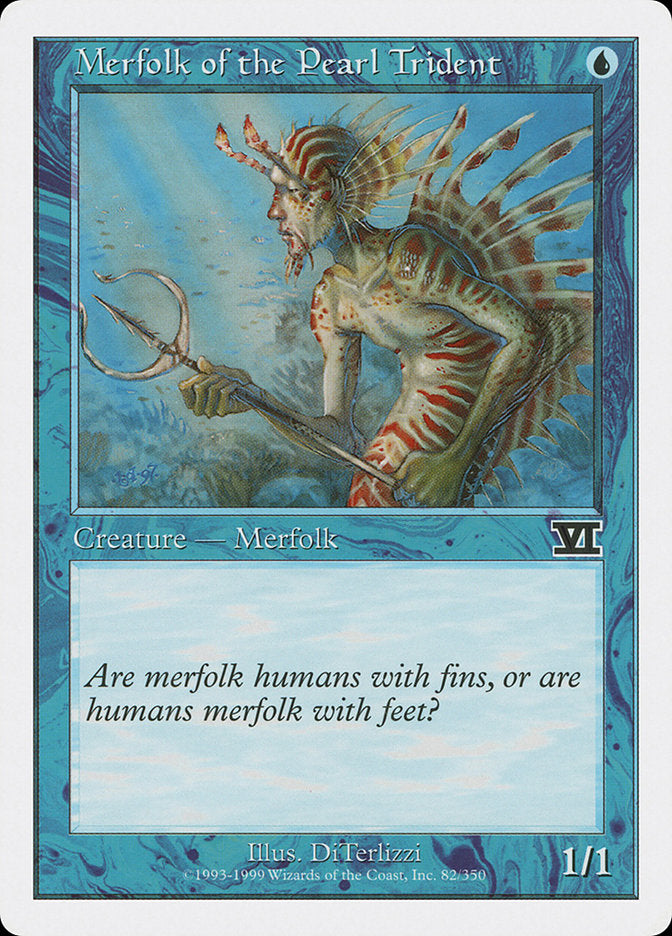 Merfolk of the Pearl Trident [Classic Sixth Edition] | Silver Goblin