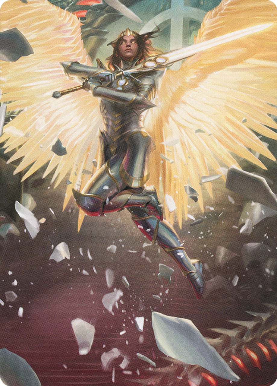 Archangel Elspeth Art Card [March of the Machine Art Series] | Silver Goblin