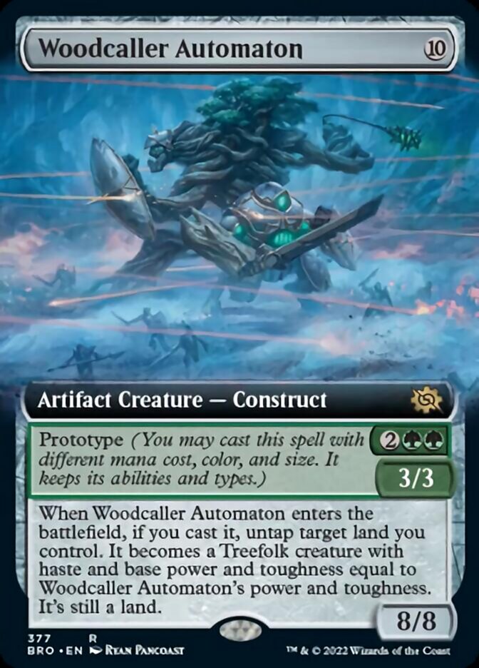 Woodcaller Automaton (Extended Art) [The Brothers' War] | Silver Goblin