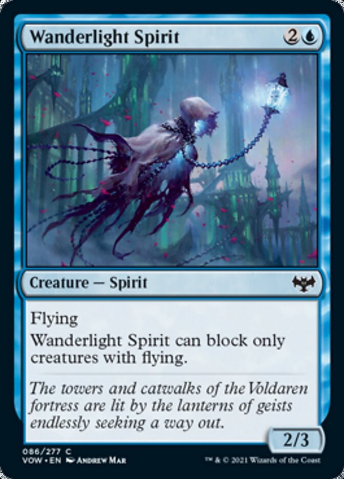 Wanderlight Spirit [Innistrad: Crimson Vow] | Silver Goblin