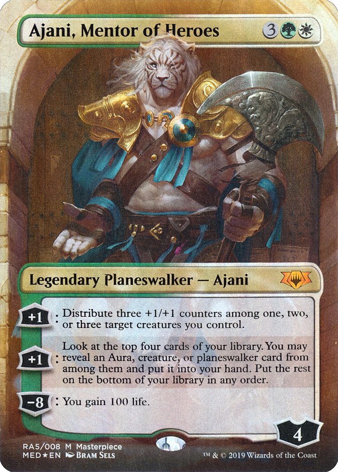 Ajani, Mentor of Heroes [Mythic Edition] | Silver Goblin