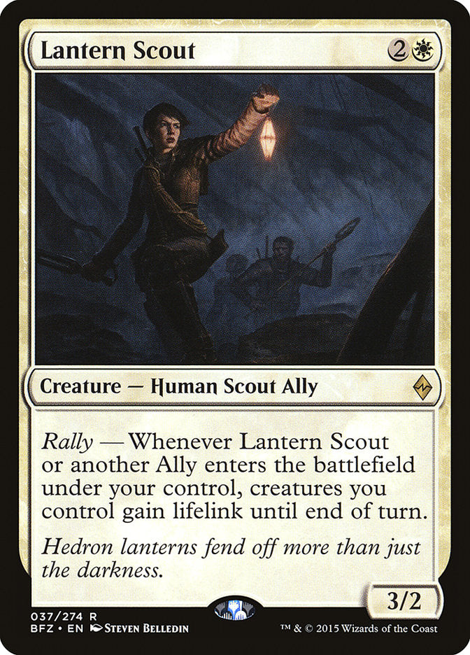 Lantern Scout [Battle for Zendikar] | Silver Goblin
