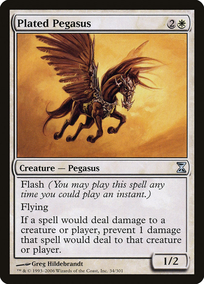 Plated Pegasus [Time Spiral] | Silver Goblin