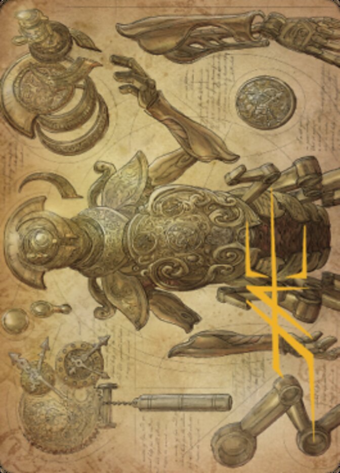 Foundry Inspector Art Card (Gold-Stamped Signature) [The Brothers' War Art Series] | Silver Goblin