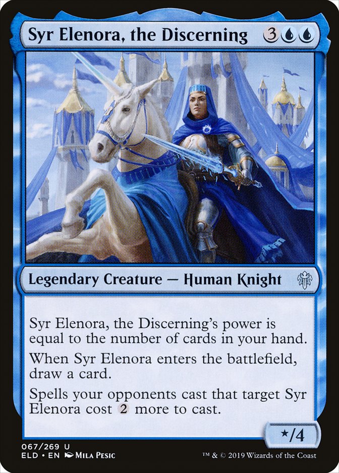 Syr Elenora, the Discerning [Throne of Eldraine] | Silver Goblin