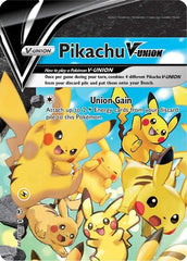 Pikachu V-UNION (SWSH139) (Celebrations) [Sword & Shield: Black Star Promos] | Silver Goblin