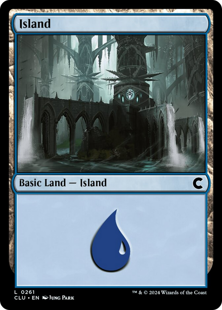 Island (0261) [Ravnica: Clue Edition] | Silver Goblin