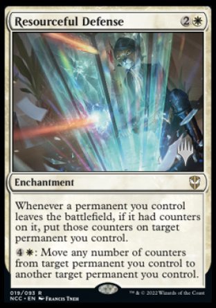 Resourceful Defense (Promo Pack) [Streets of New Capenna Commander Promos] | Silver Goblin