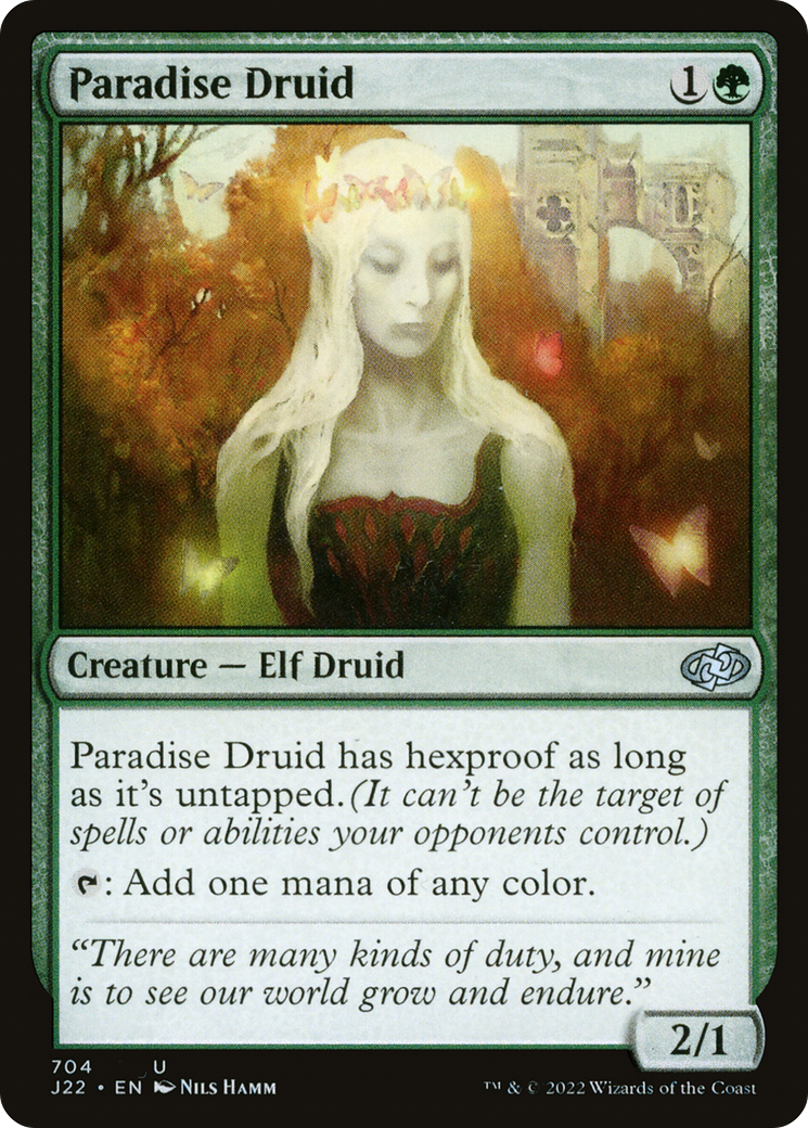 Paradise Druid [Jumpstart 2022] | Silver Goblin