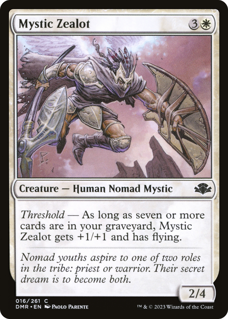 Mystic Zealot [Dominaria Remastered] | Silver Goblin