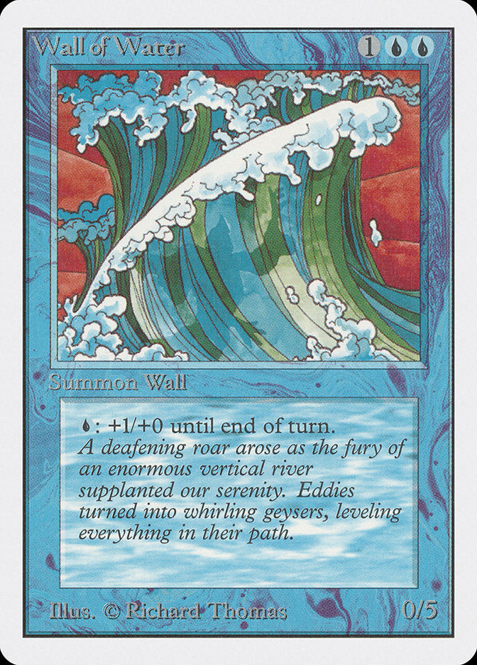 Wall of Water [Unlimited Edition] | Silver Goblin