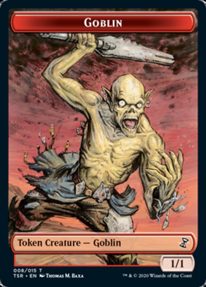 Goblin Token [Time Spiral Remastered Tokens] | Silver Goblin
