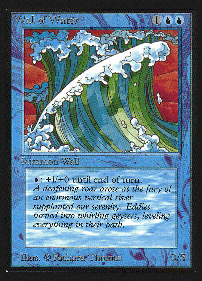 Wall of Water [Collectors' Edition] | Silver Goblin