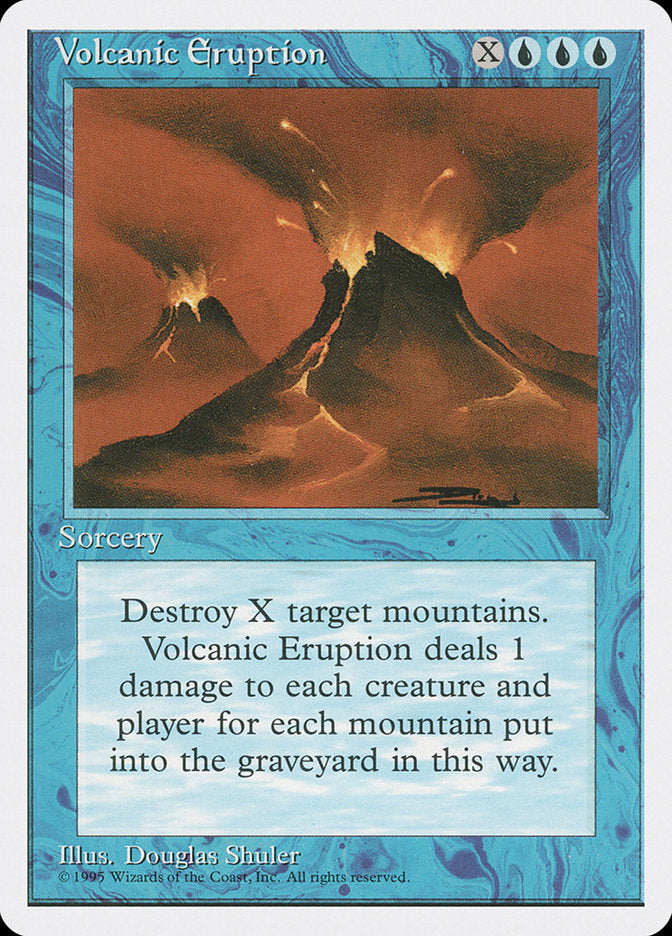 Volcanic Eruption [Fourth Edition] | Silver Goblin