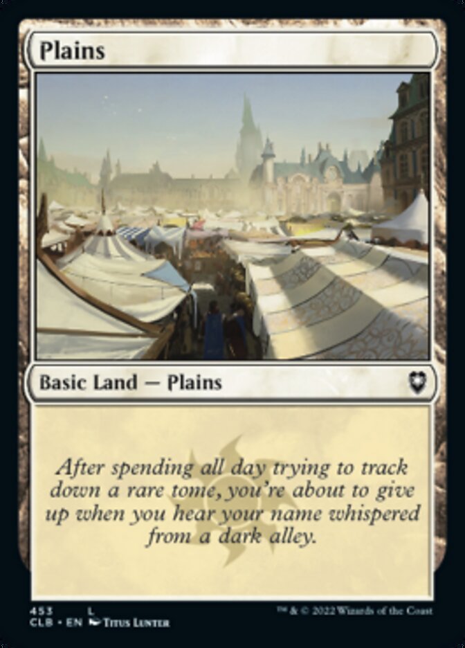 Plains (453) [Commander Legends: Battle for Baldur's Gate] | Silver Goblin