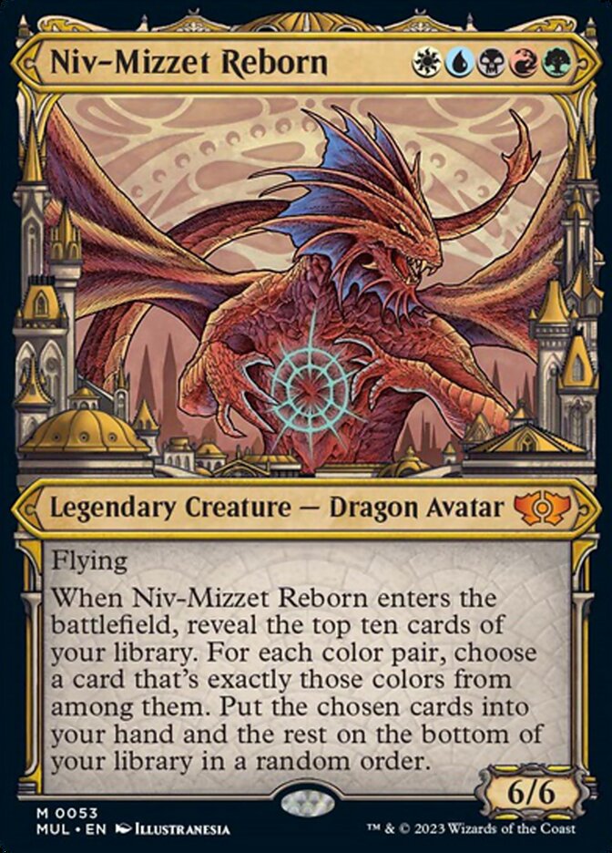 Niv-Mizzet Reborn [Multiverse Legends] | Silver Goblin