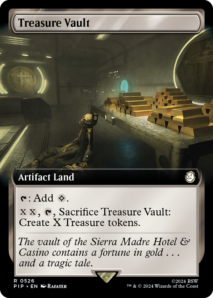Treasure Vault (Extended Art) [Fallout] | Silver Goblin