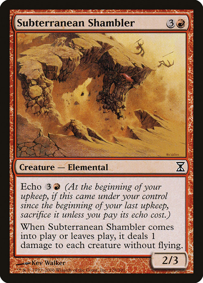 Subterranean Shambler [Time Spiral] | Silver Goblin