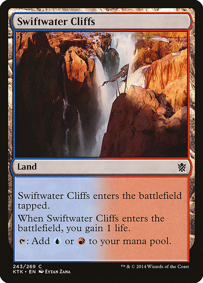 Swiftwater Cliffs [Khans of Tarkir] | Silver Goblin