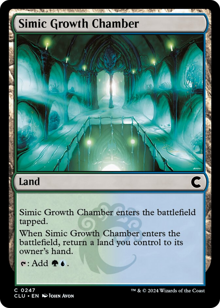 Simic Growth Chamber [Ravnica: Clue Edition] | Silver Goblin