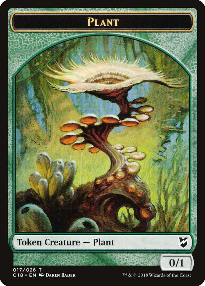 Plant Token [Commander 2018 Tokens] | Silver Goblin