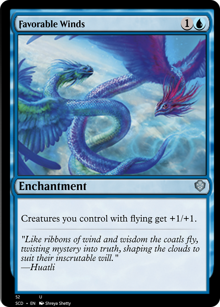 Favorable Winds [Starter Commander Decks] | Silver Goblin