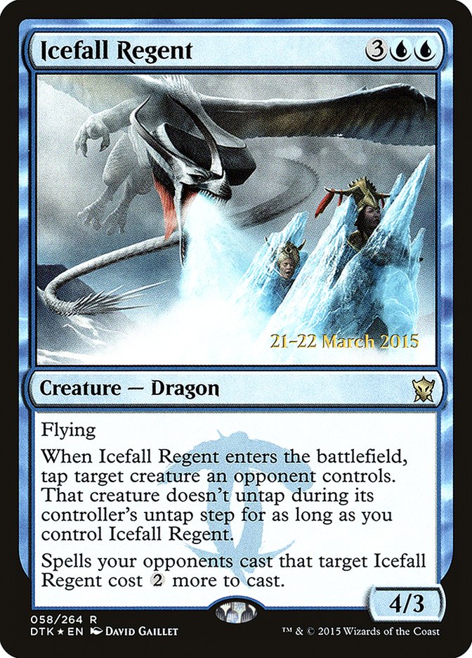 Icefall Regent [Dragons of Tarkir Prerelease Promos] | Silver Goblin