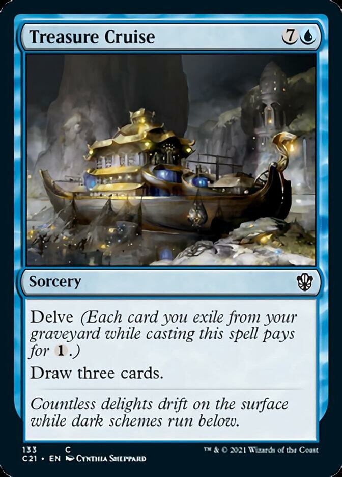 Treasure Cruise [Commander 2021] | Silver Goblin