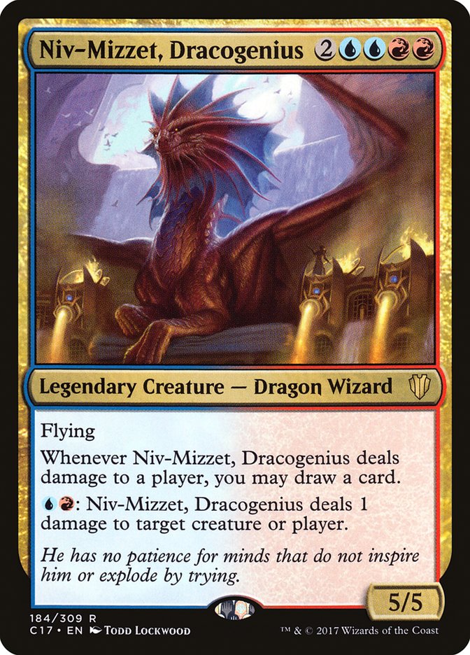 Niv-Mizzet, Dracogenius [Commander 2017] | Silver Goblin