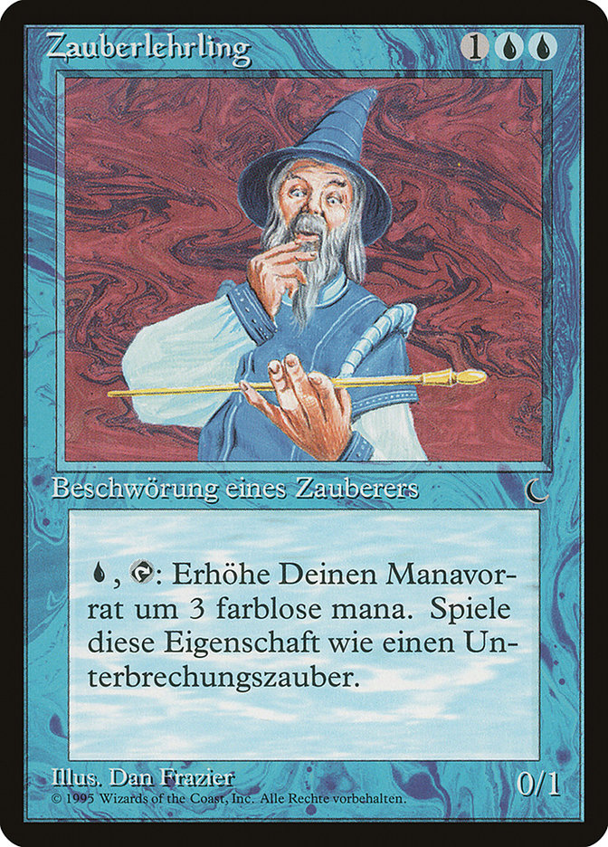 Apprentice Wizard (German) - "Zauberlehrling" [Renaissance] | Silver Goblin