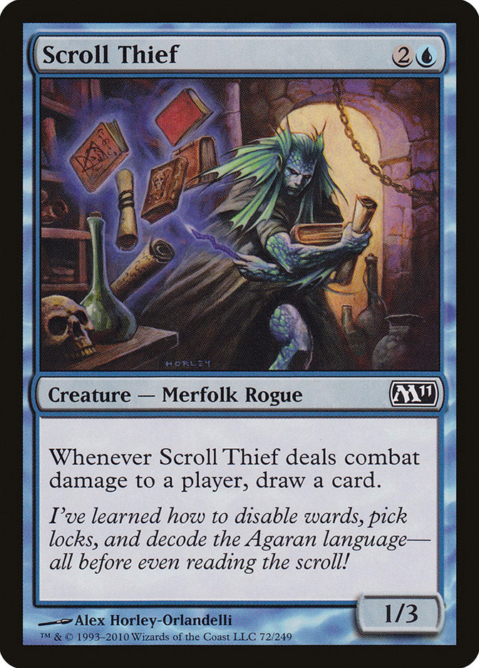 Scroll Thief [Magic 2011] | Silver Goblin