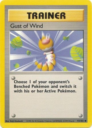 Gust of Wind (93/102) [Base Set Unlimited] | Silver Goblin