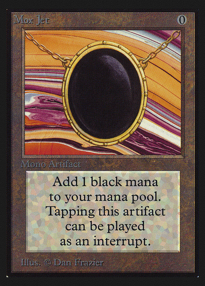 Mox Jet (Black Stone) [International Collectors' Edition] | Silver Goblin