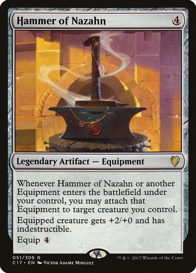 Hammer of Nazahn [Commander 2017] | Silver Goblin