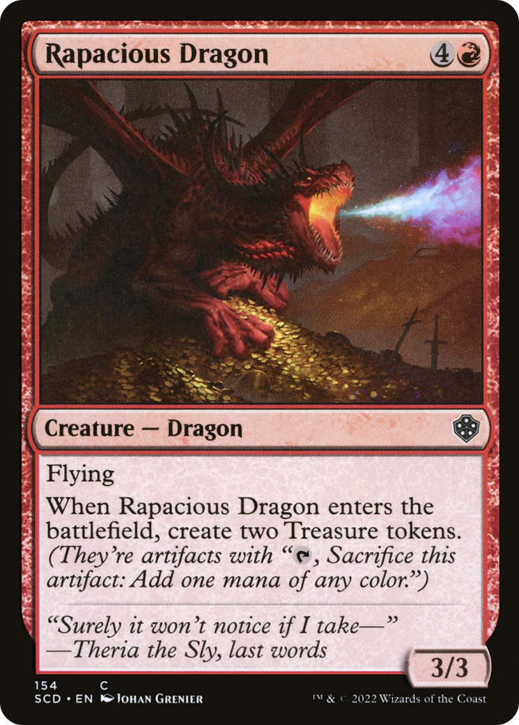 Rapacious Dragon [Starter Commander Decks] | Silver Goblin